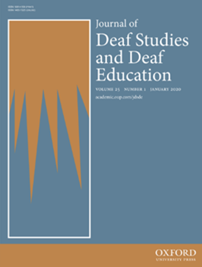 Projeto apoiado pela Fundação BIAL é publicado no “The Journal of Deaf Studies and Deaf Education”